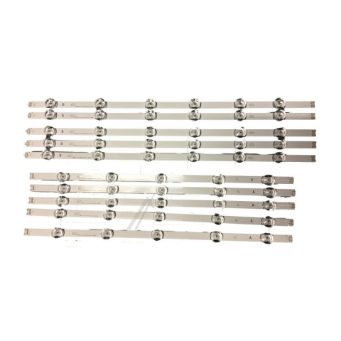 LED pašvietimo juostų komplektas LG 55" ekranui (5A+5B)